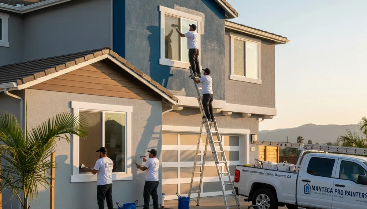 Professional house painting services in Modesto, CA by Painting Contractors Modesto CA