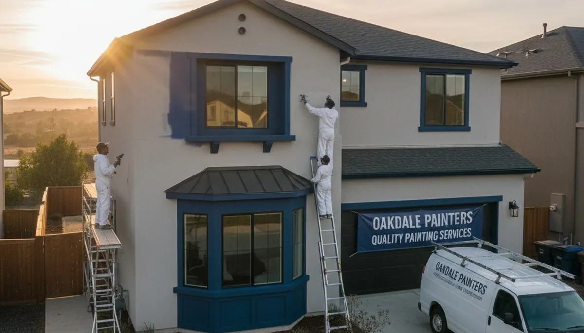 House painting service in Modesto, CA for residential interior and exterior painting projects