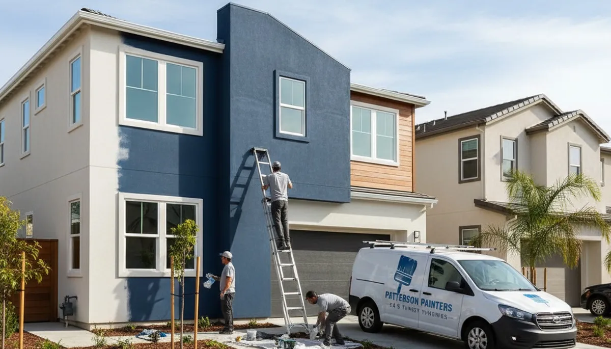 Professional house painting service in Modesto, CA for residential exterior and interior projects