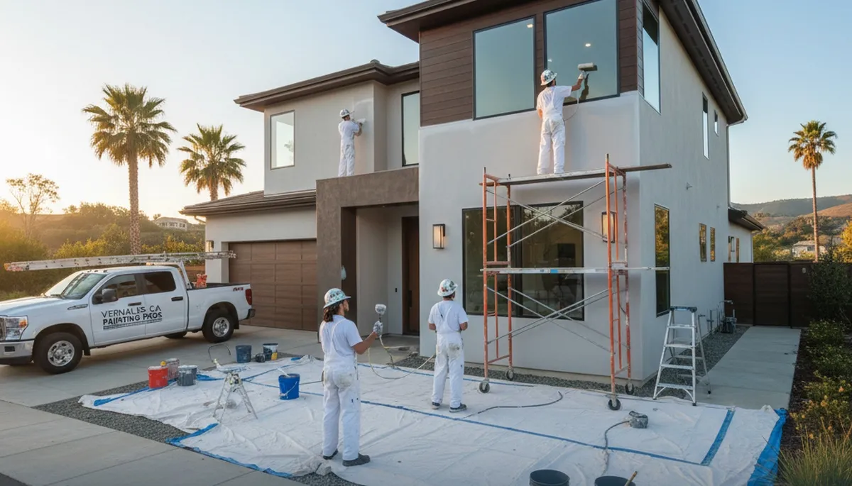 House painting contractor in Modesto, CA providing interior and exterior painting services
